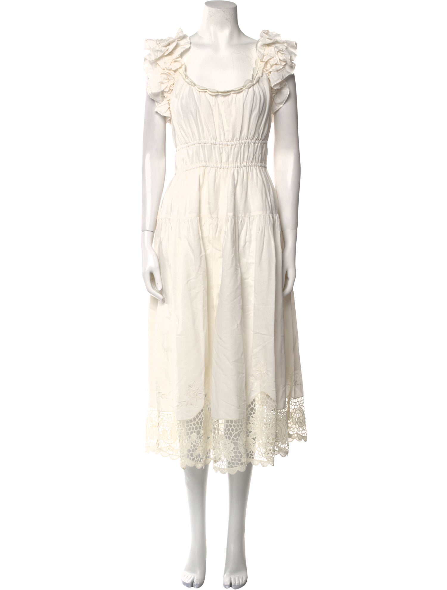 Ulla Johnson Linen Long Dress